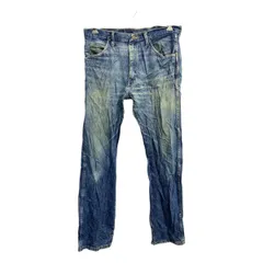 Wrangler デニムパンツ W34 ラングラー インディゴ コットン メキシコ製 古着卸 アメリカ仕入 2501-1167