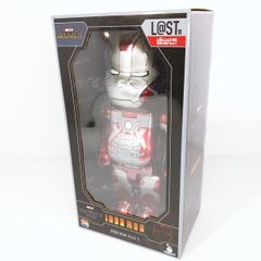 【未開封品】ハッピーくじ ベアブリック MARVEL アイアンマン ラスト賞 400％ベアブリック〇YR-53643〇