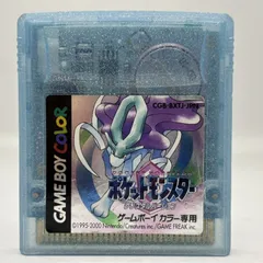 01w-4705 〇  ポケットモンスター クリスタルバージョン GBC ゲームボーイカラー専用 ソフトのみ 動作確認済み 中古品