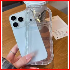 【即発送】TPU 人気 耐衝撃 カバー 韓国 かわいい おしゃれ 波状フレーム レンズ全面保護 軽量 クリア ワイヤレス充電 可愛い 対応 あいふおん17ケースプロマックス 対応 スマホケース ケース 対応 いphone17promax iPhone17pro