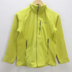 Q■モンベル/mont-bell 1106482 クリマプラス100 フリースジャケット■黄【レディースS】LADIES/43【中古】