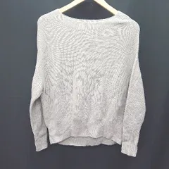 ◇ le.coeur blanc ルクールブラン 長袖 ニット サイズ38 グレー系 レディース E  【1407020038089】