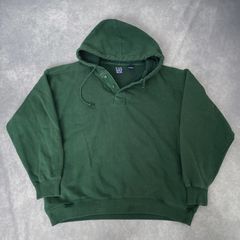 90s GAP パーカー ハーフボタン ハーフジップ オールドギャップ old