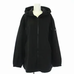 エーグル AIGLE マウンテンパーカー ジャケット ジップアップ 38 M 黒 ブラック /TKのサムネイル