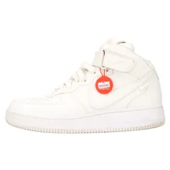 LOUIS VUITTON (ルイヴィトン) ×Nike Air Force 1 Mid by Virgil Abloh White ナイキ エアフォース1 ミッド バイ ヴァージル アブロー モノグラム スニーカー ホワイト MS0212のサムネイル