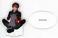 【中古】アクリルスタンド・アクリルパネル 41.隠岐孝二 猫ver.(描き下ろし) キャラアクリルフィギュア 「ワールドトリガー」