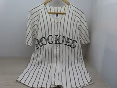 希少ストライプ USA製 ラッセルアスレティック LAドジャース ベースボール メジャーリーグベースボール MAJOR LEAGUE BASEBALL