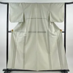 K0662 美品 逸品 上品 単衣 塩沢お召 正絹 訪問着 グラデーション