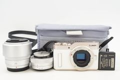 C041701)PanasoniC　LUMIX　DC-GF10　ミラーレス一眼レフ 　ダブルレンズキット