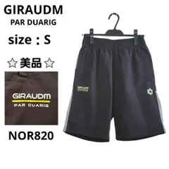GIRAUDM ハーフパンツ サッカー スポーツ 黒 S 吸汗速乾 ストレッチ