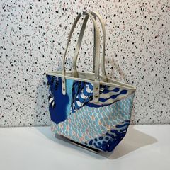 EMILIO PUCCI エミリオプッチ　トートバッグ ブルー