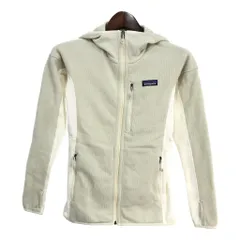 patagonia パタゴニア ベターセーター フーデッド フリースジャケット アウトドア アイボリー (レディース XS) 中古 古着 S6640