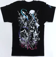 【中古】Tシャツ [単品] ゲーム10周年メモリアルイラスト Tシャツ ブラック フリーサイズ 「PS5/PS4ソフト ソードアート・オンライン ラスト リコレクション 10周年メモリアルエディション」 同梱特典