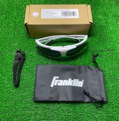 フランクリンバッティンググローブ サングラス ホワイト(フリップ)