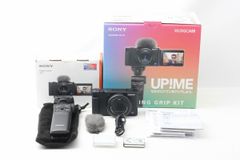 ソニー Sony VLOGCAM ZV-1G シューティンググリップキット ブラック 付属品満載 元箱◇47782
