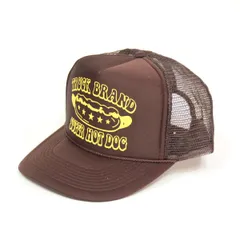 Truck Brand Mesh cap トラックブランドメッシュキャップ ブラウン トラッカーキャップ
