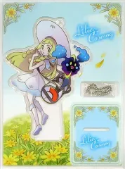 【中古】キーホルダー・マスコット(キャラクター) リーリエ＆コスモッグ アクリルスタンドキーホルダー 「ポケットモンスター サン・ムーン」 ポケモンセンター限定