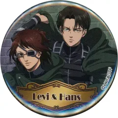 【中古】バッジ・ピンズ リヴァイ＆ハンジ 「進撃の巨人 The Final Season×ドン・キホーテ 第二弾 描き下ろし缶バッジコレクション vol.2」