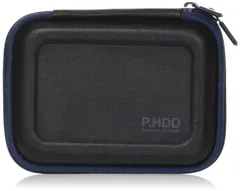 新品  ELECOM ポータブルHDDケース セミハード Sサイズ HDD落下防