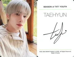 TXT サイン TXT ヒュニンカイ 直筆 サイン - メルカリ