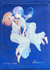 中古】タペストリー 小狐丸＆三日月宗近 一周年記念祝画B2