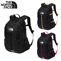 ザ・ノース・フェイス ホットショット リュックサック デイバッグ NM72302 ユニセックス ブラック/レッド/ゴールド 27リッター THE NORTH FACE DAYPACK BLACK RED GOLD