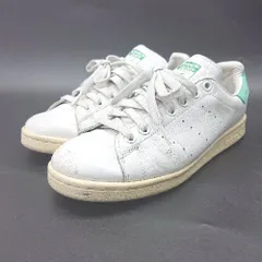 ◇ Θ adidas アディダス スタンスミス スニーカー サイズ25 ホワイト グリーン メンズ E  【1501160003942】