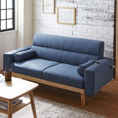 かずさま専用】無印 2.5sフェザーソファ デニム 美品 ペット無 - メルカリ