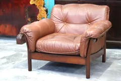 HR706 【ビンテージ】マルニ木工　希少デザイン　シボ加工合皮ソファ HR706 【ビンテージ】マルニ木工 希少デザイン シボ加工合皮ソファ