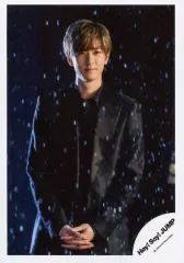 【中古】生写真(ジャニーズ) Hey! Say! JUMP/中島裕翔/上半身・衣装黒・下で両手組み/「White Love」PV＆ジャケ写撮影オフショット/公式生写真