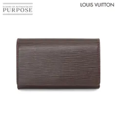 ルイヴィトン　エピ　二つ折り財布　ポルトモネビエ　トレゾール　L字ファスナー　革 LOUIS VUITTON ルイヴィトン エピ ポルトモネ・ビエ・トレゾール
