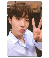 【中古】コレクションカード(男性) 防弾少年団/J-HOPE(ジェイホープ)/表面：衣装白・裏面：衣装黒/Blu-ray「BTS MEMORIES OF 2019」封入特典フォトカード
