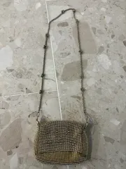 ヴィンテージ ビーズ ミニバッグ