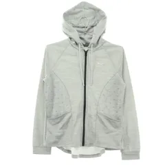 美品 PUMA プーマ 長袖 ジップパーカー S グレー系 レディース 古着