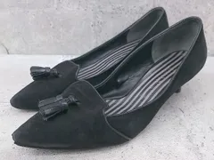 ◇ DIANA ダイアナ ポインテッドトゥ パンプス 23 1/2ｃｍ ブラック レディース  【1002800777846】
