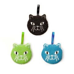 Kikkerland Kitty Scrub Sponge キティスクラブスポンジ CU280