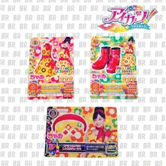 アイカツ！カード　橋本環奈　2015　コラボ　ちゃおオリジナルカード　（ 15 PZ-036 、15 PZ-037、15 PZ-038）