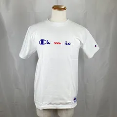 26新品未使用 メンズ Champion チャンピオン エンブロイダリー 刺繍 丸首 半袖 ロゴ Tシャツ