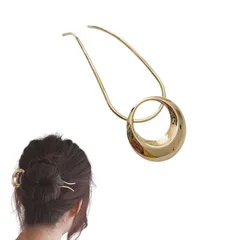 【人気商品】結婚式 かんざし かんざし 着物 髪飾り 髪飾り 成人式 Ｕコーム 発表会 パール 和装 (簡単ヘ 簪 PEACH G) EZ