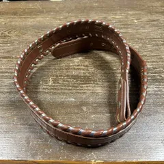 トニーラマ スターコンチョ&スタッズ ウエスタン レザー ベルト