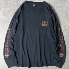 3XL ロンT カニエウエスト ハーレーダビッドソン フレイム ブラックピンク 3XL ロンT カニエウエスト ハーレーダビッドソン フレイム