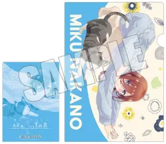 【中古】クリアファイル 中野三玖 「映画 五等分の花嫁 ブラインドA4クリアファイル 猫といっしょ」
