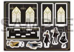 【中古】アクリルスタンド・アクリルパネル 集合(ゴシック風ver.) 描き下ろしイラスト アクリルジオラマ 「SAKAMOTO DAYS」