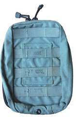 米軍　USED ガスマスクメディックポーチ　GRY