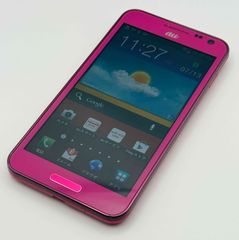 au GALAXY S II WiMAX ISW11SC ギャラクシー サムスン Samsung ピンク④