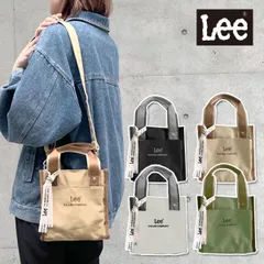 Lee リー トートバッグ ショルダーバッグ 斜め掛け 手提げ 2way