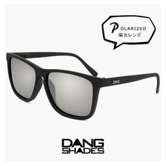 【新品】 ダンシェイディーズ 偏光サングラス vidg00400 RECOIL リコイル DANG SHADES 偏光 サングラス dangshades メンズ レディース ウェリントン型 フレーム ミラーレンズ ブラック 黒 フレーム uvカット