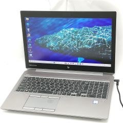 中古美品 第9世代 Core i7-9750H Wi-Fi有 ノートパソコン HP Zbook 15 G6 メモリ32GB 高速SSD 無線 NVIDIA Win11Pro64bit Office 即使用可