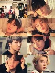 【中古】雑貨 BTS(防弾少年団) ポストカード8枚セット オレンジ 「CD BTS. THE BEST」 リリース記念グッズ