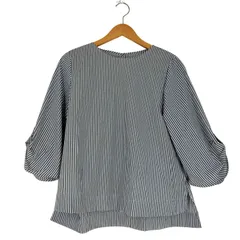 ユナイテッドアローズグリーンレーベルリラクシング UNITED ARROWS green label relaxing タック ボリュームスリーブ ブラウス マシンウォッシャブル・接触冷感 レディース 表記無 